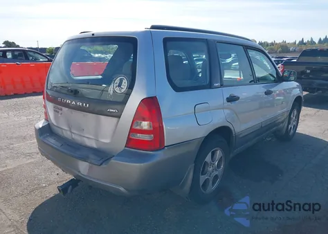 2003 Subaru Forester Xs z USA, uszkodzony, nr VIN JF1SG656X3H771128
